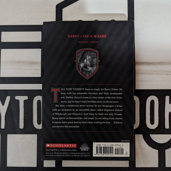 Harry Potter and the Sorcerer's Stone 2018 Paperback by J.K. Rowling - Picture 3 of 5